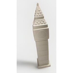 Tower Decor Creamy / White AS IS Crackling Defect Display Accent Home Decor